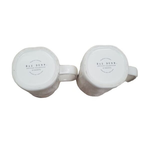 Rae Dunn yours and mine valentines mug set - Picture 3 of 4